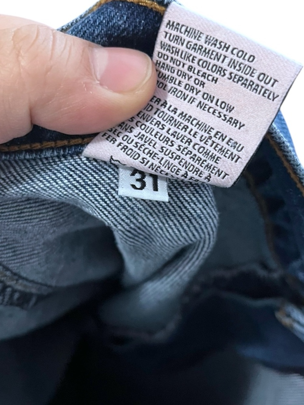 Revice Rollergirl Seam Detail Bareback Dark Wash High Rise Flare Jeans size 31 - Picture 7 of 7